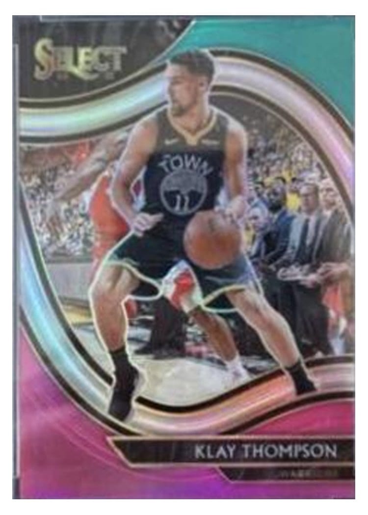 2020-21 Panini Select Base Set Klay Thompson #243 card