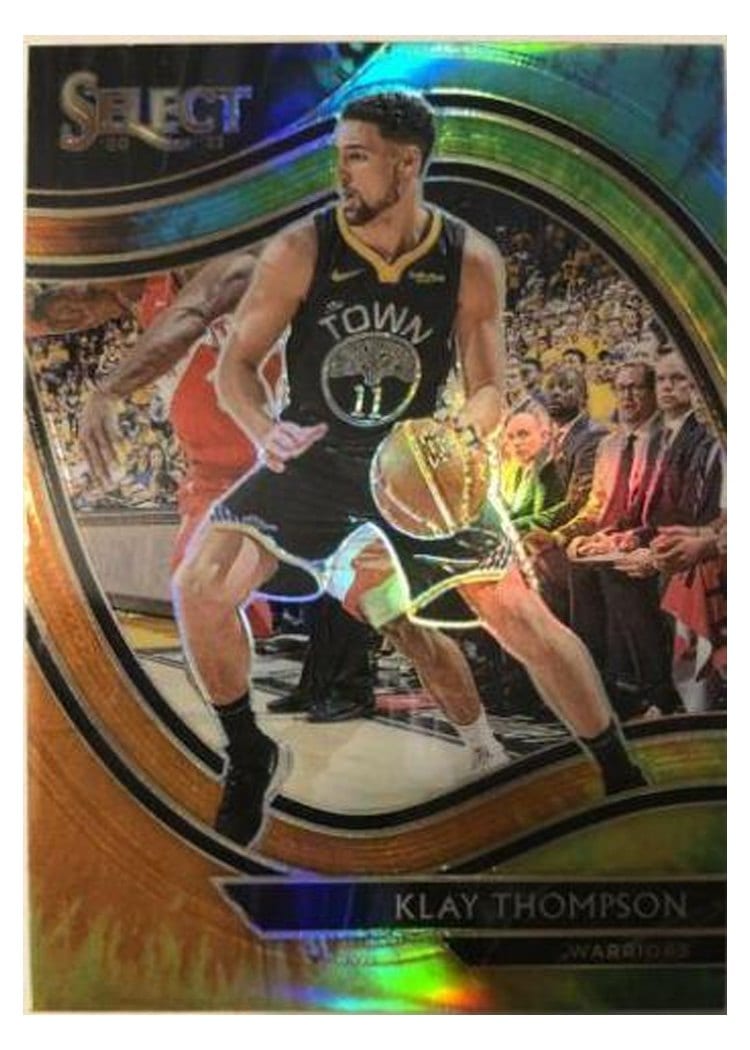 2020-21 Panini Select Base Set Klay Thompson #243 card
