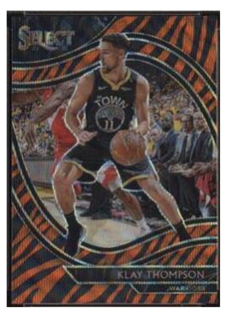 2020-21 Panini Select Base Set Klay Thompson #243 card
