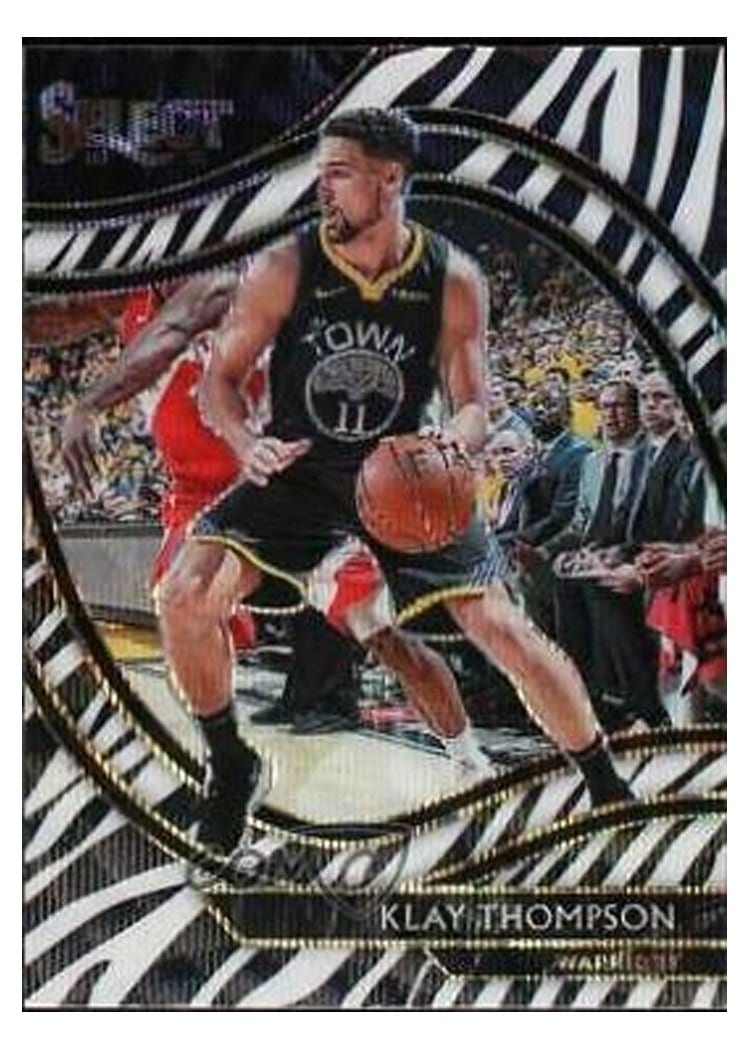 2020-21 Panini Select Base Set Klay Thompson #243 card
