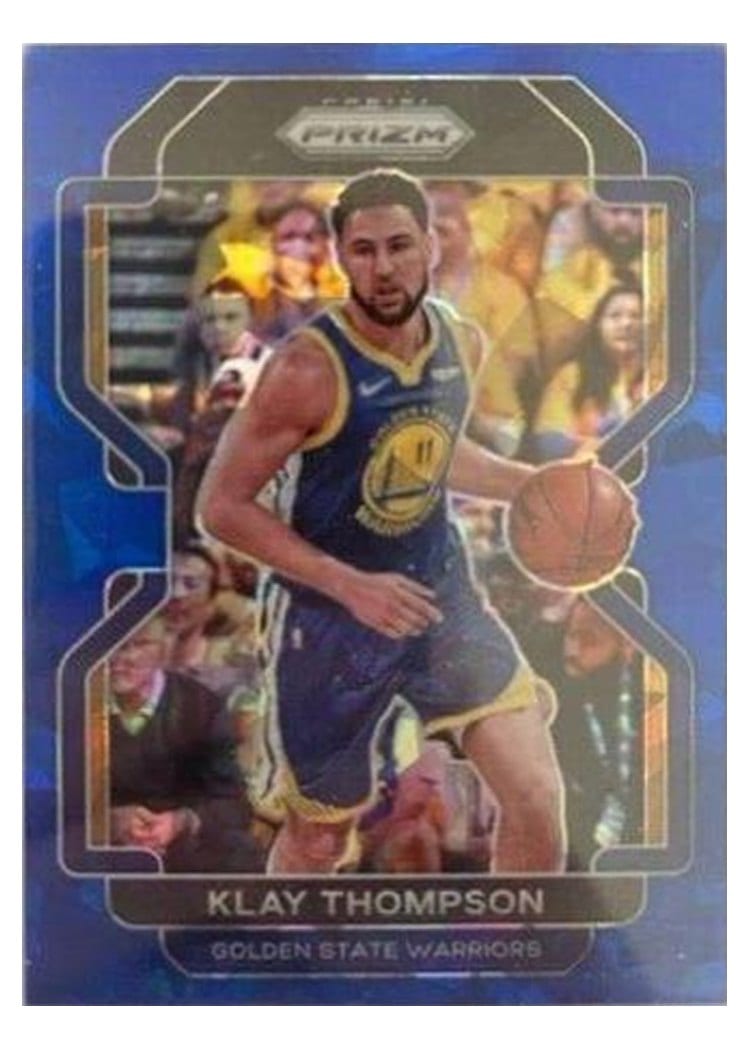 2021-22 Panini Prizm Base Set Klay Thompson #92 card