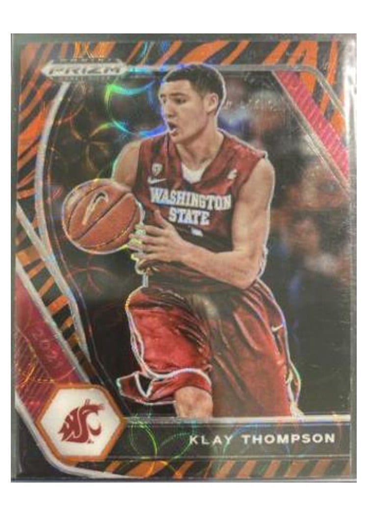2021-22 Panini Prizm Base Set Klay Thompson #92 card