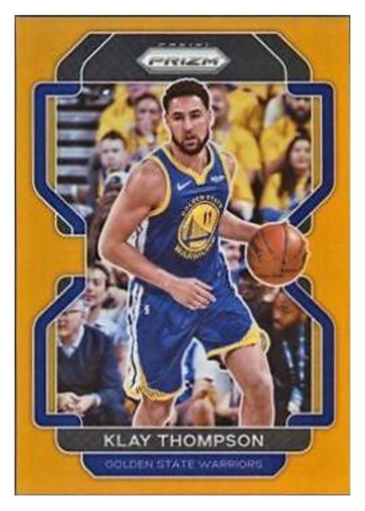 2021-22 Panini Prizm Base Set Klay Thompson #92 card