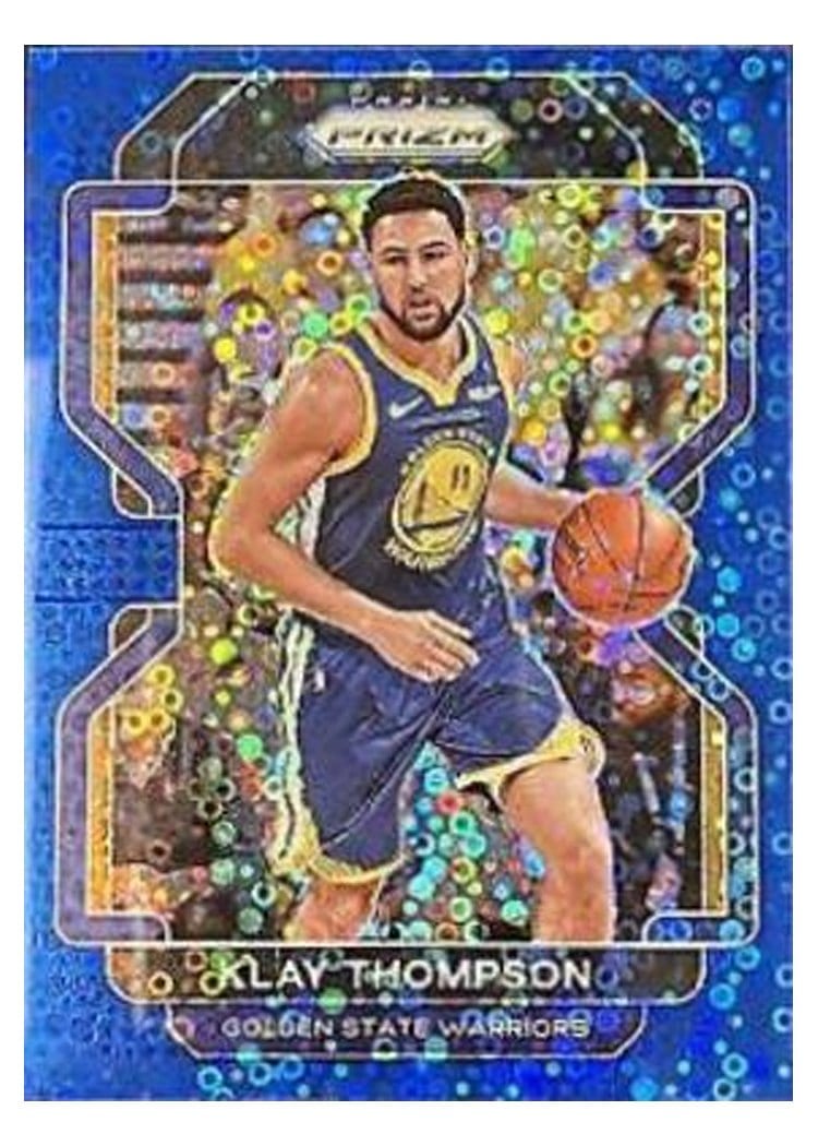 2021-22 Panini Prizm Base Set Klay Thompson #92 card