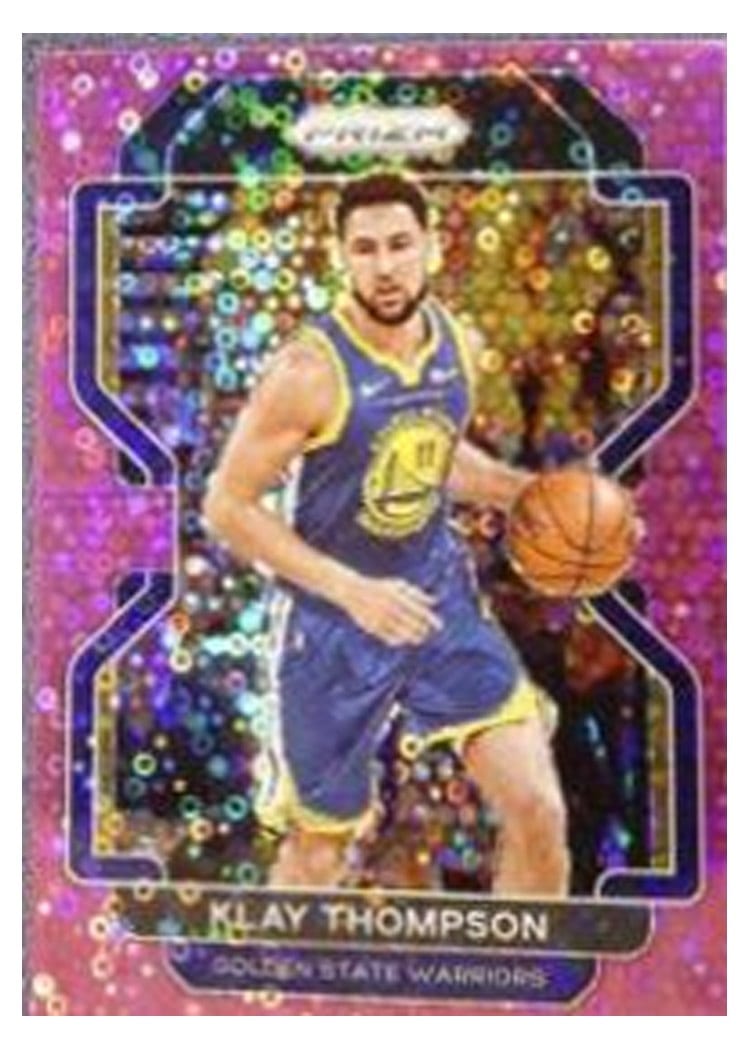 2021-22 Panini Prizm Base Set Klay Thompson #92 card