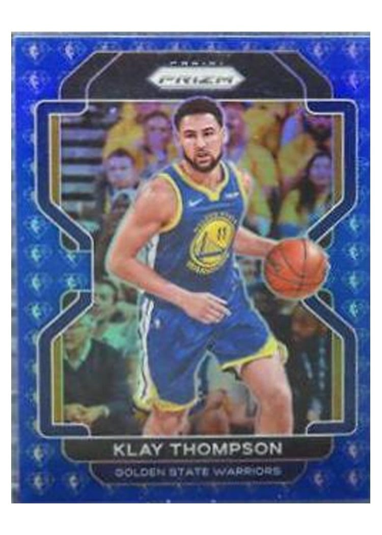 2021-22 Panini Prizm Base Set Klay Thompson #92 card