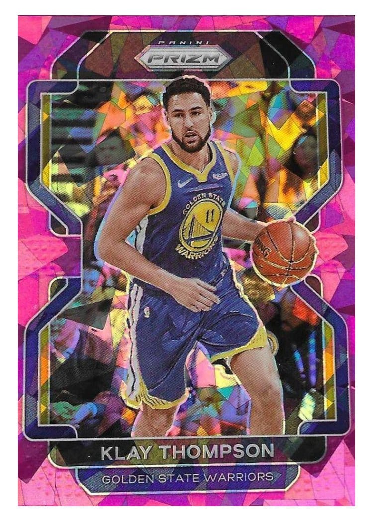2021-22 Panini Prizm Base Set Klay Thompson #92 card