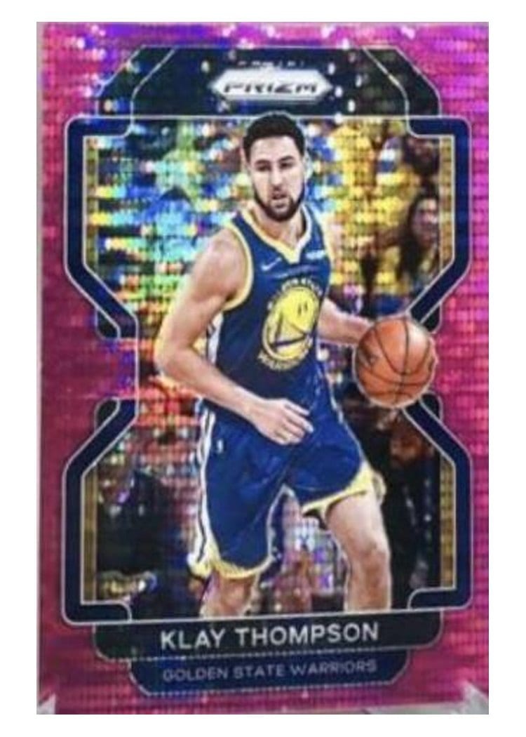 2021-22 Panini Prizm Base Set Klay Thompson #92 card