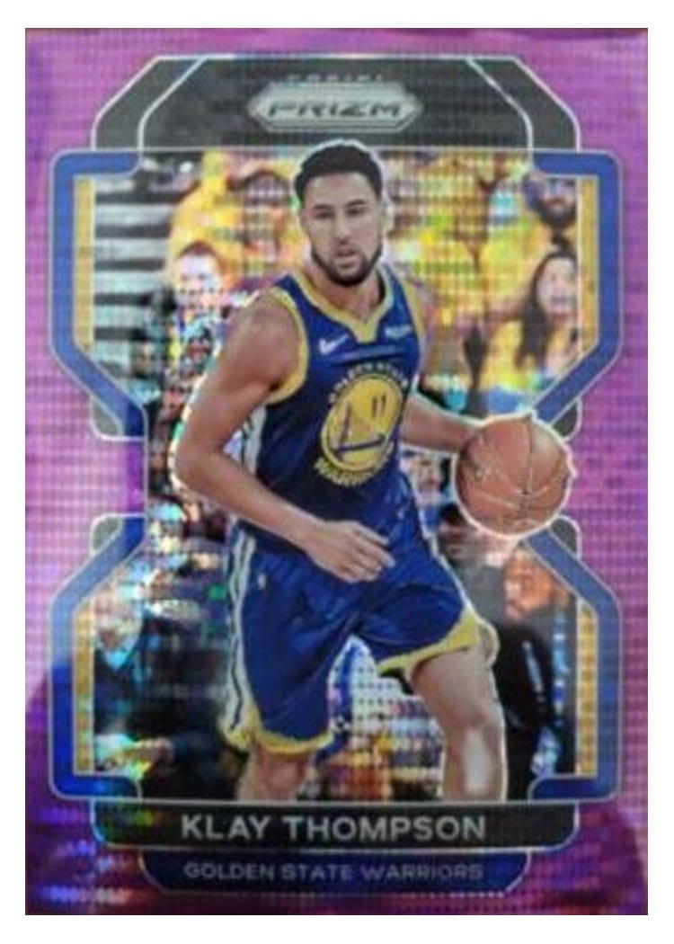 2021-22 Panini Prizm Base Set Klay Thompson #92 card