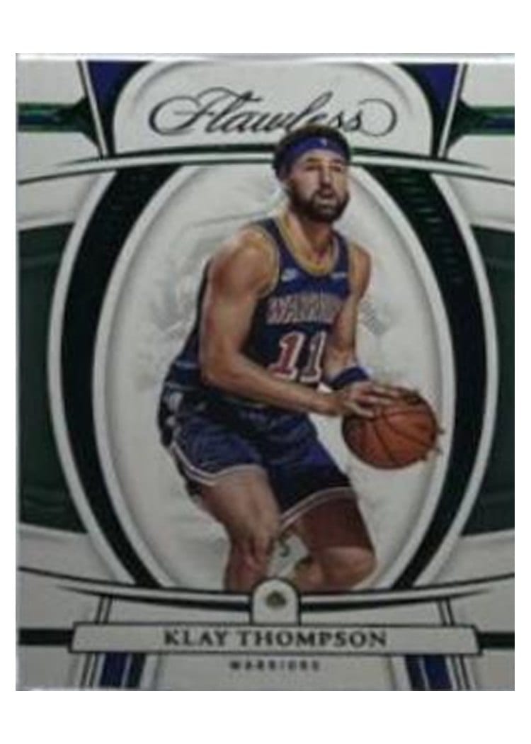 2021 Panini Flawless Klay Thompson #42 card
