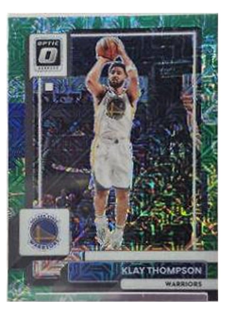 2022-23 Donruss Optic Base Set Klay Thompson #71 card