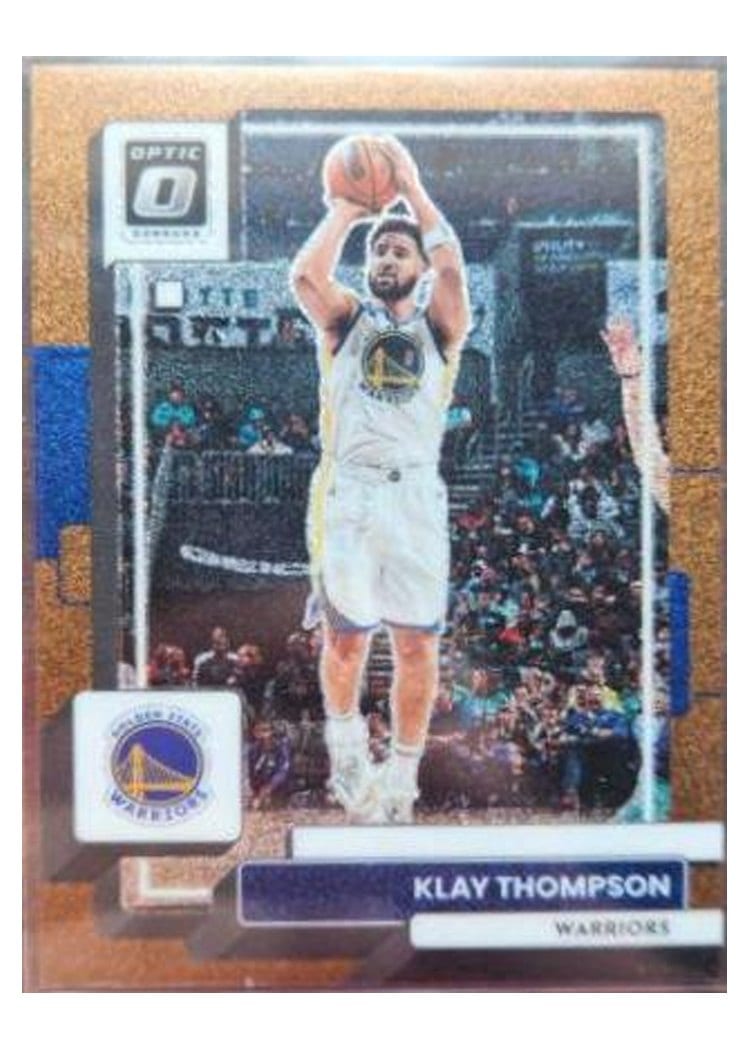 2022-23 Donruss Optic Base Set Klay Thompson #71 card