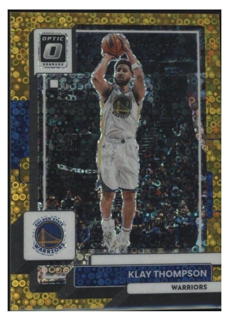 2022-23 Donruss Optic Base Set Klay Thompson #71 card