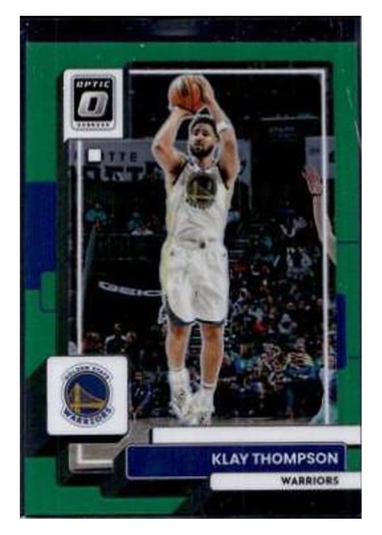 2022-23 Donruss Optic Base Set Klay Thompson #71 card
