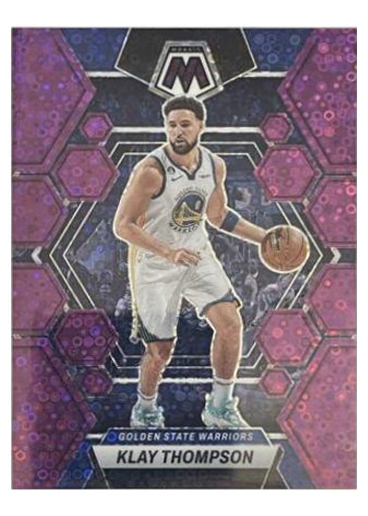 2022-23 Panini Mosaic Base Set Klay Thompson #34 card