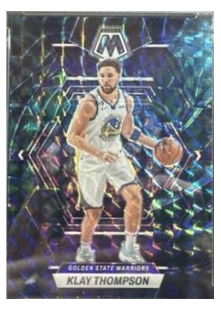 2022-23 Panini Mosaic Base Set Klay Thompson #34 card