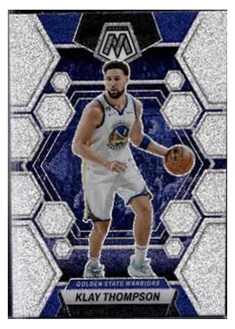 2022-23 Panini Mosaic Base Set Klay Thompson #34 card