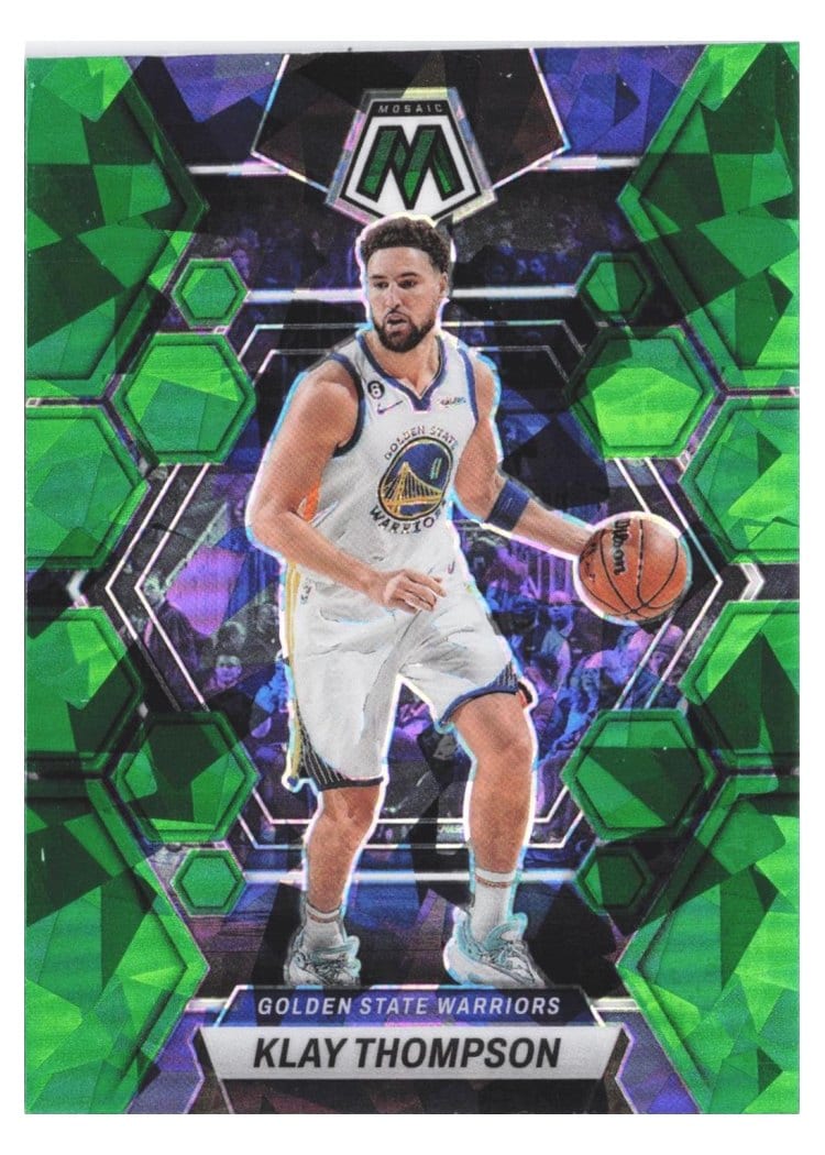 2022-23 Panini Mosaic Base Set Klay Thompson #34 card