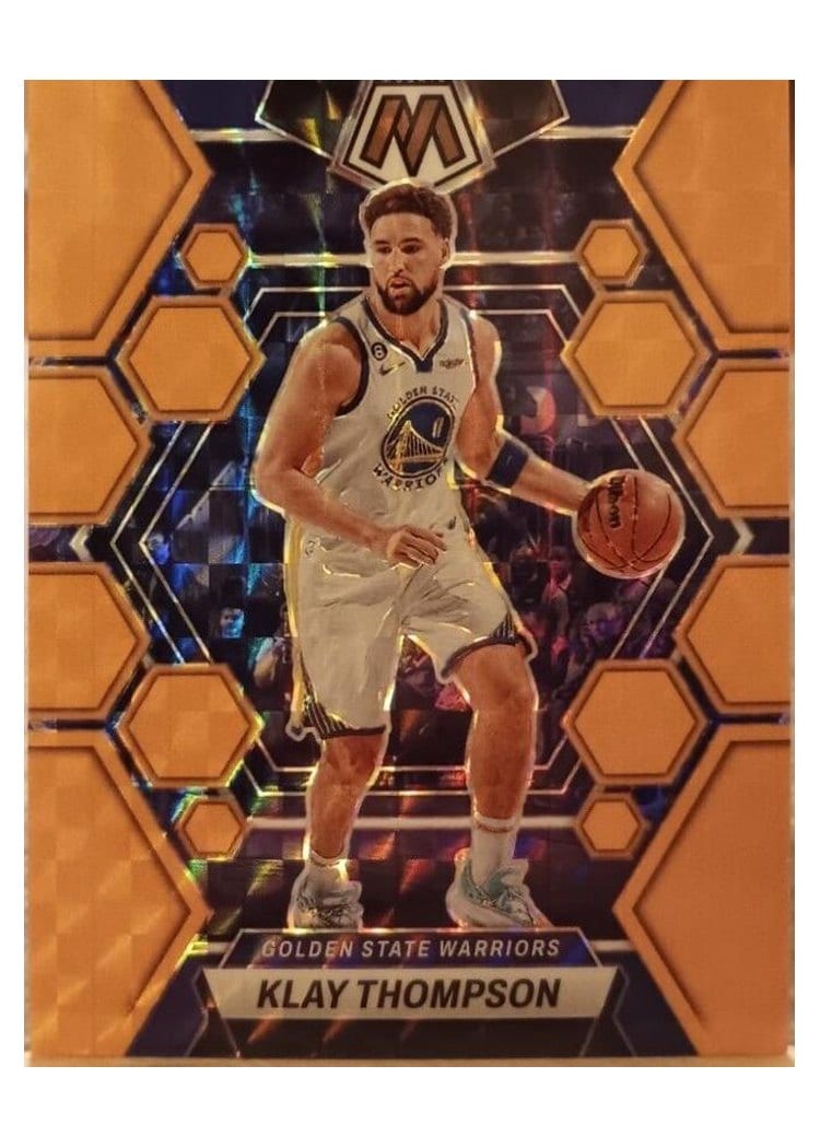 2022-23 Panini Mosaic Base Set Klay Thompson #34 card