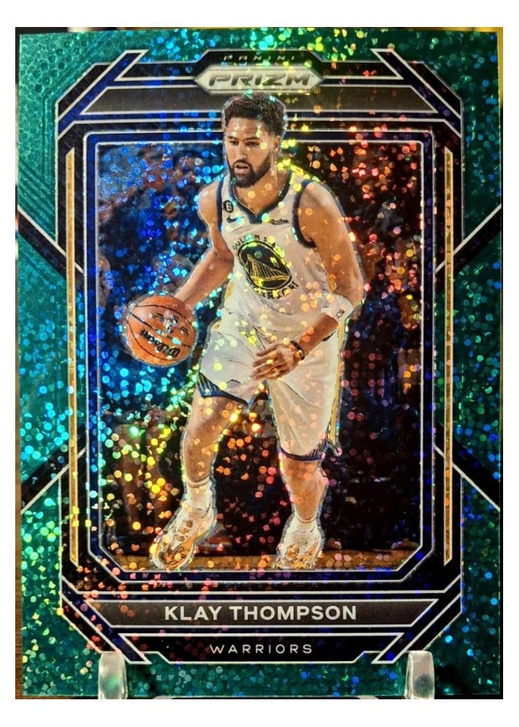 2022-23 Panini Prizm Base Set Klay Thompson #115 card