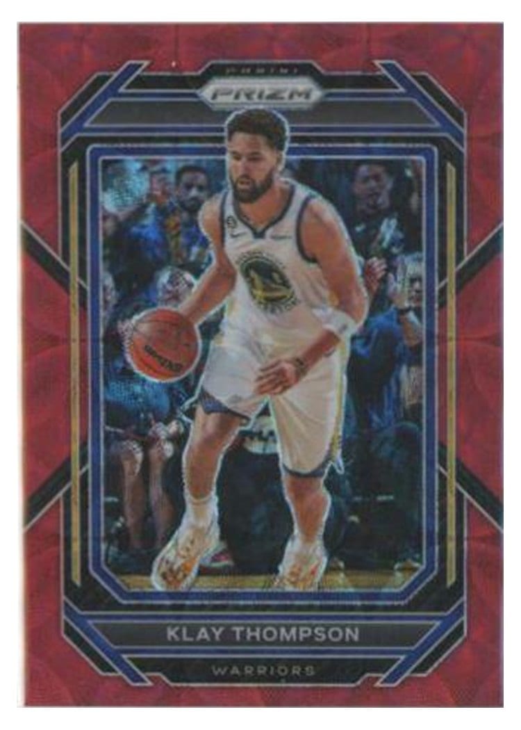 2022-23 Panini Prizm Base Set Klay Thompson #115 card