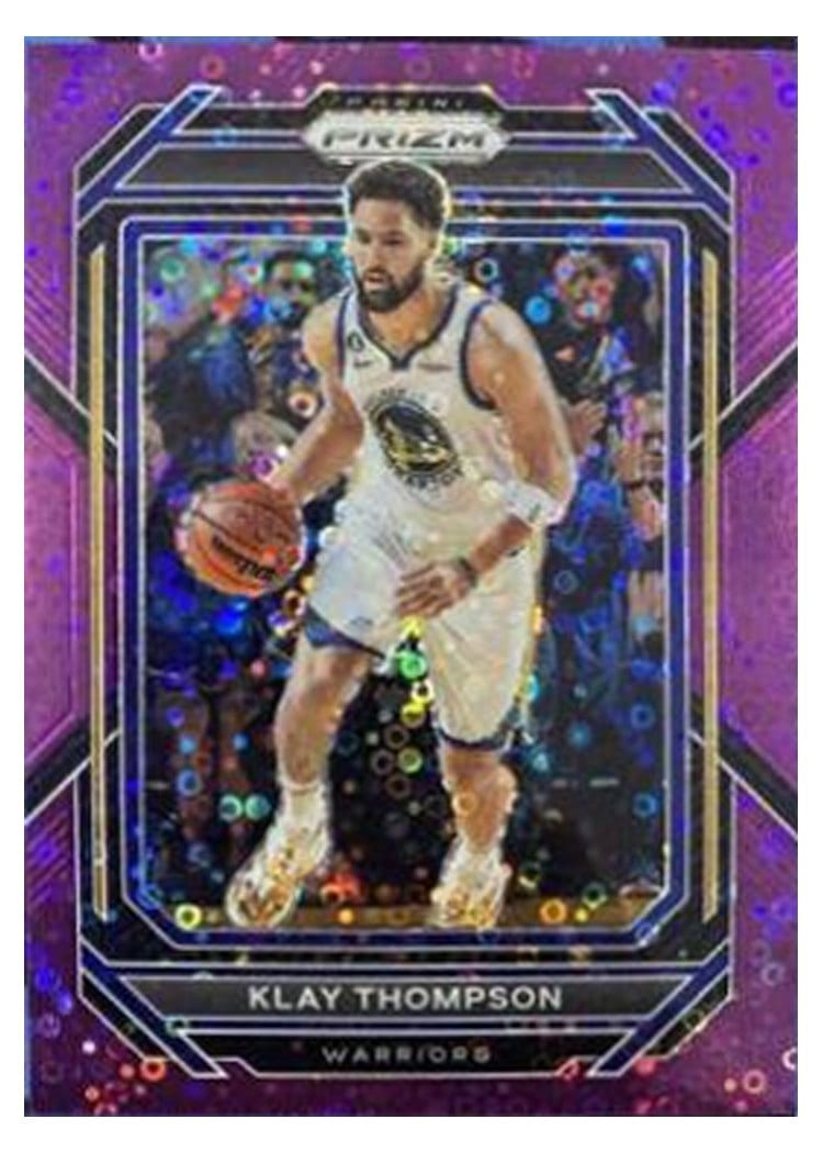 2022-23 Panini Prizm Base Set Klay Thompson #115 card