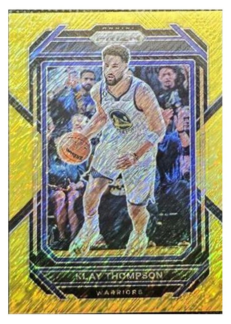 2022-23 Panini Prizm Base Set Klay Thompson #115 card