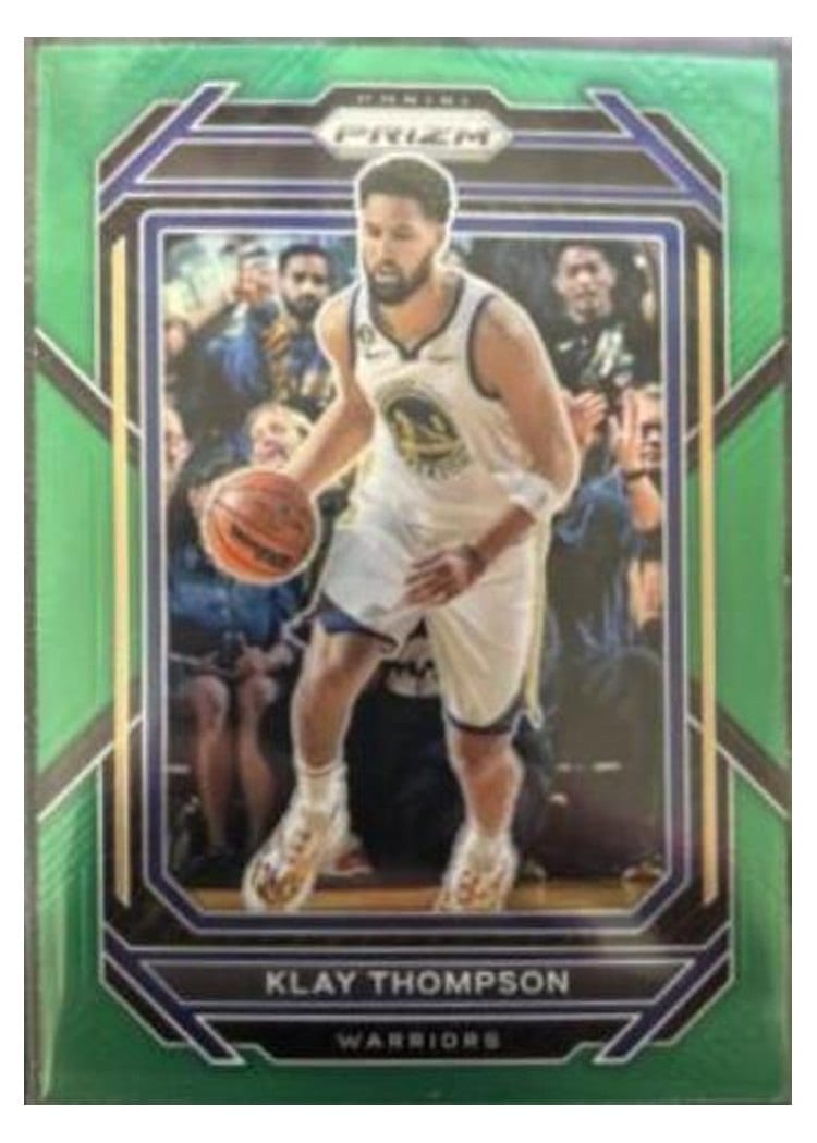2022-23 Panini Prizm Base Set Klay Thompson #115 card