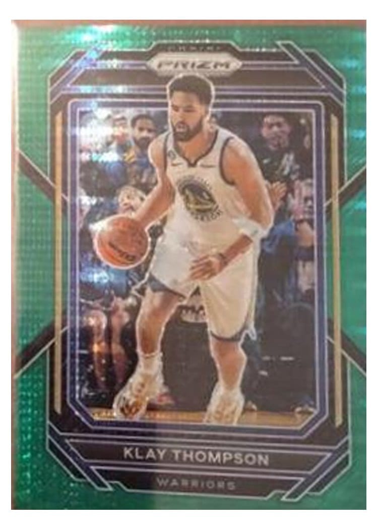 2022-23 Panini Prizm Base Set Klay Thompson #115 card