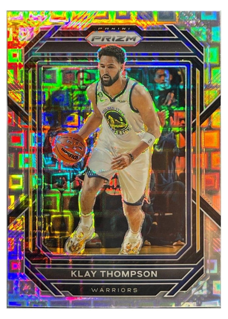 2022-23 Panini Prizm Base Set Klay Thompson #115 card