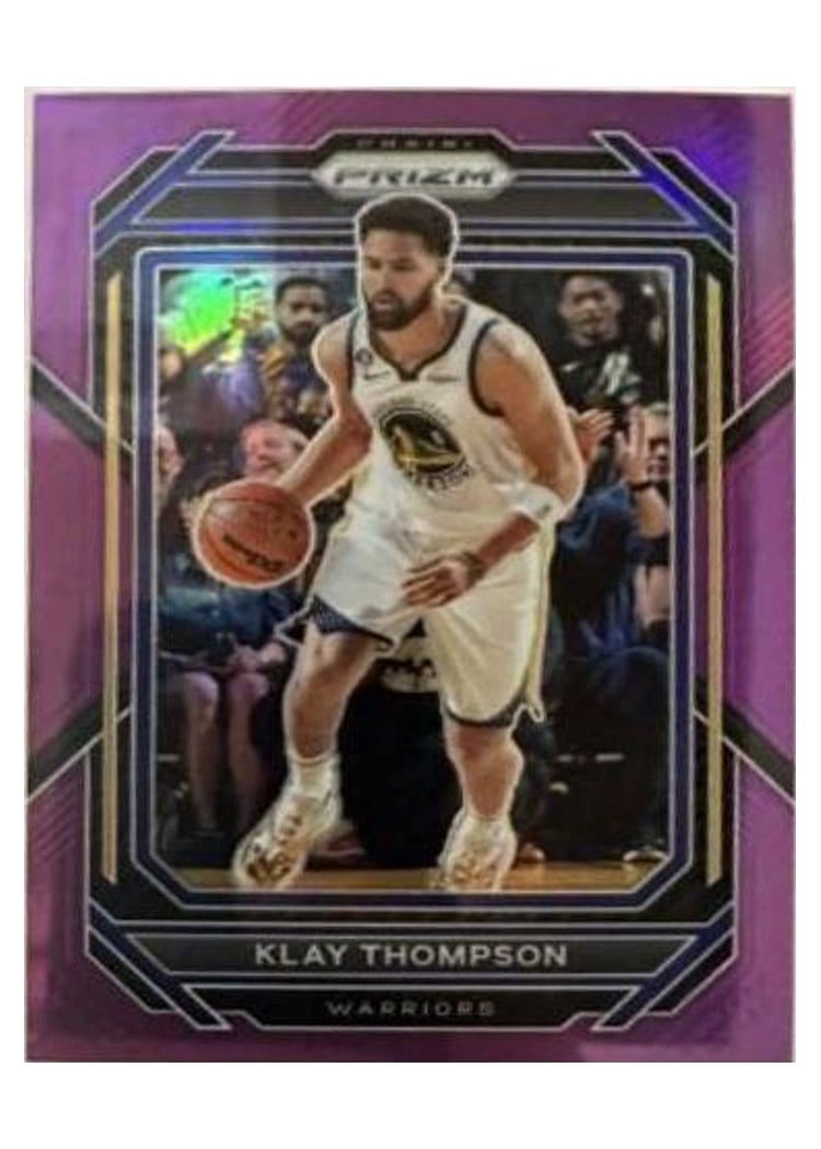2022-23 Panini Prizm Base Set Klay Thompson #115 card