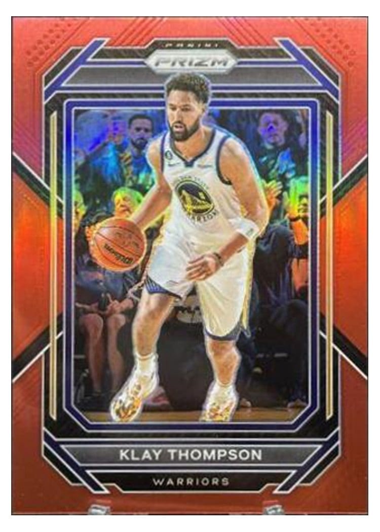 2022-23 Panini Prizm Base Set Klay Thompson #115 card