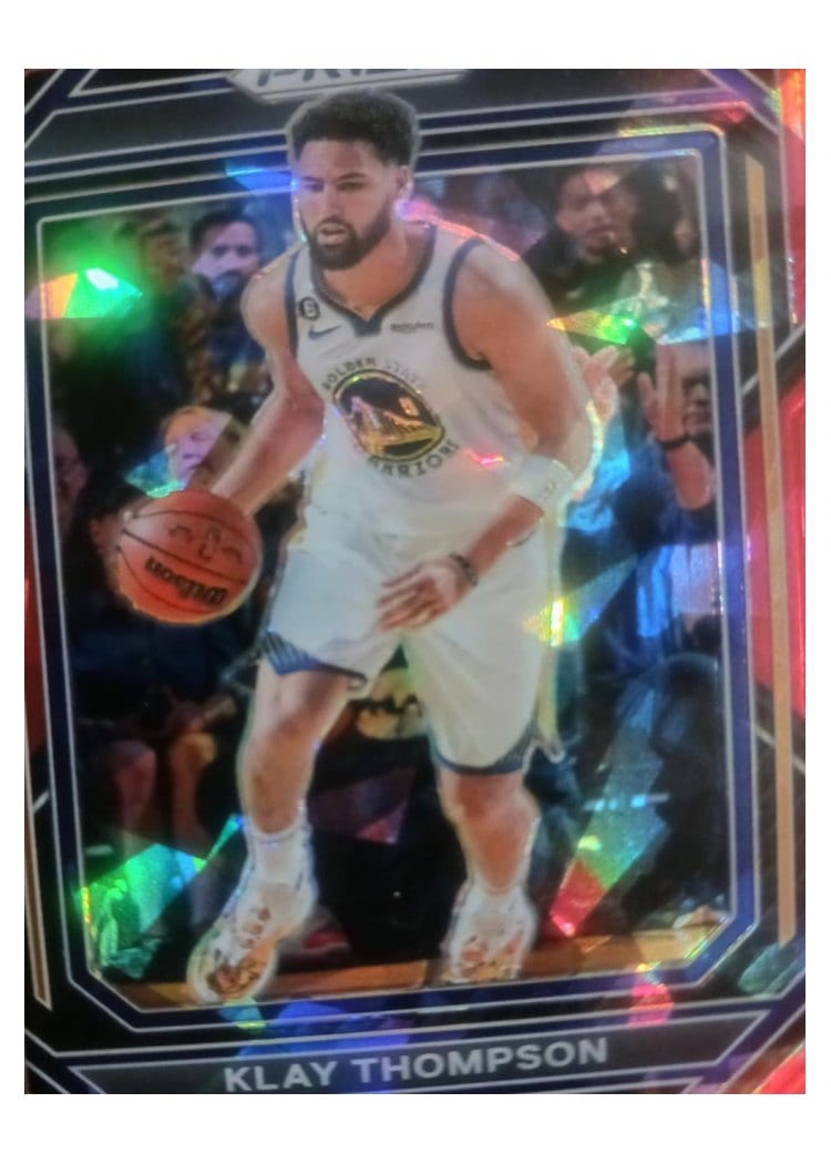 2022-23 Panini Prizm Base Set Klay Thompson #115 card