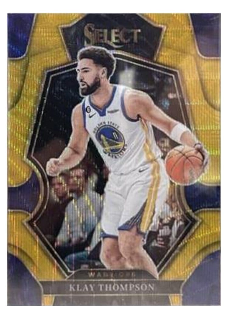 2022-23 Panini Select Base Set Klay Thompson #119 card
