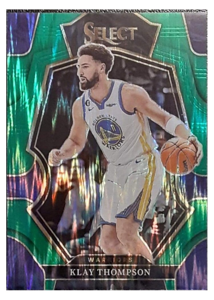 2022-23 Panini Select Base Set Klay Thompson #119 card
