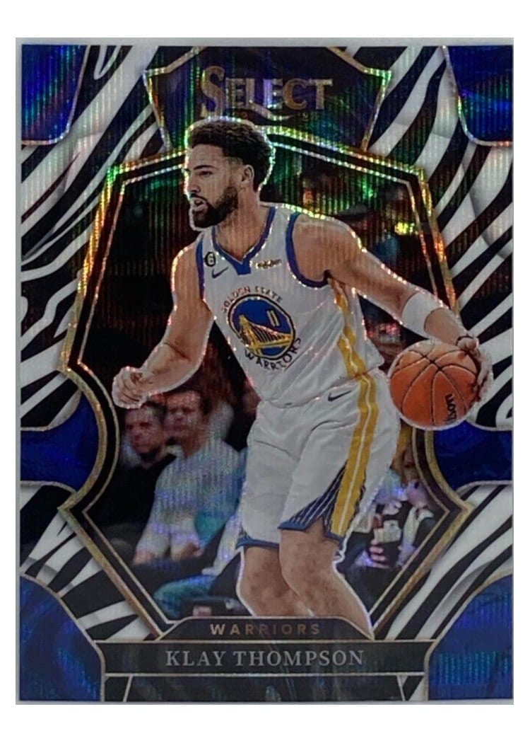 2022-23 Panini Select Base Set Klay Thompson #119 card