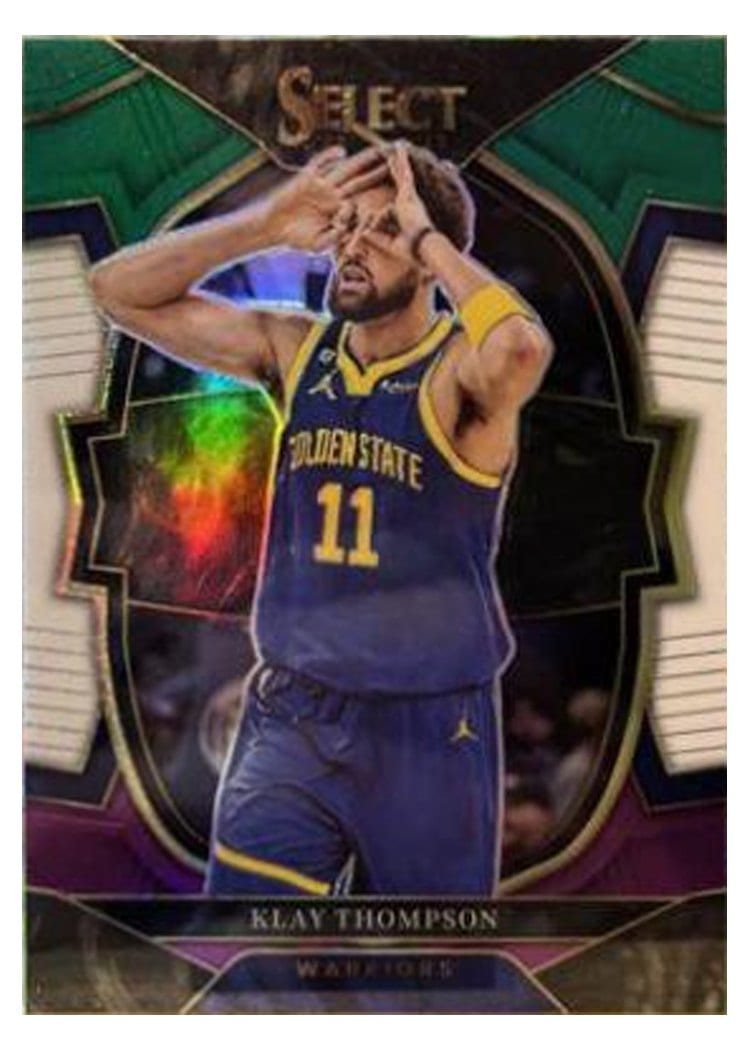 2022-23 Panini Select Base Set Klay Thompson #19 card