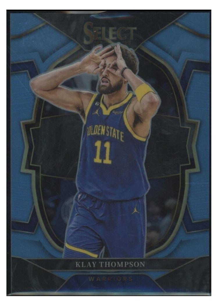 2022-23 Panini Select Base Set Klay Thompson #19 card