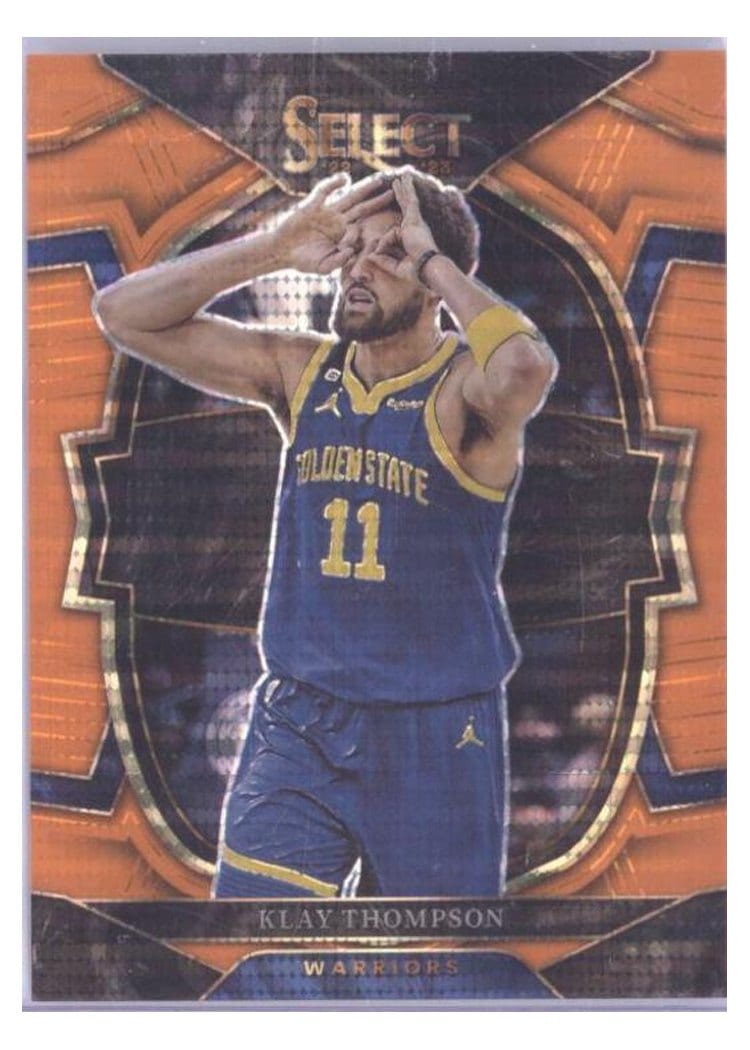 2022-23 Panini Select Base Set Klay Thompson #19 card