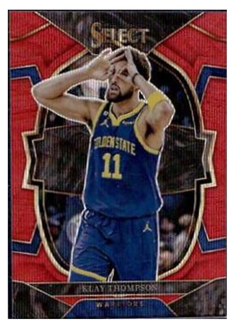 2022-23 Panini Select Base Set Klay Thompson #19 card