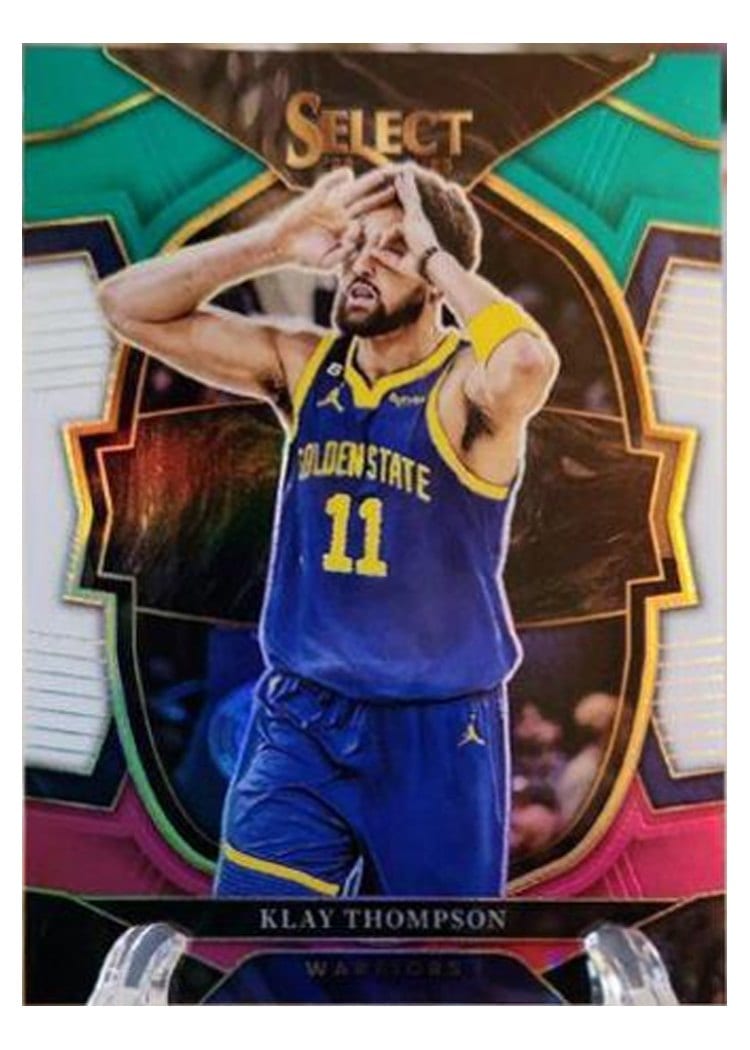 2022-23 Panini Select Base Set Klay Thompson #19 card