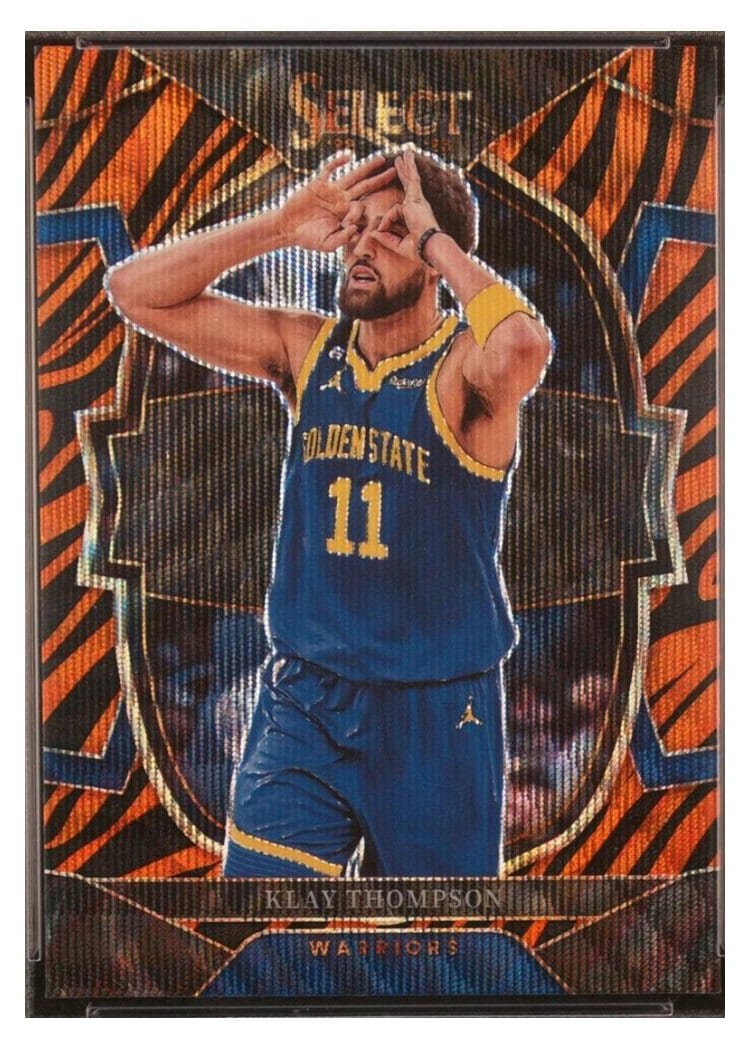 2022-23 Panini Select Base Set Klay Thompson #19 card