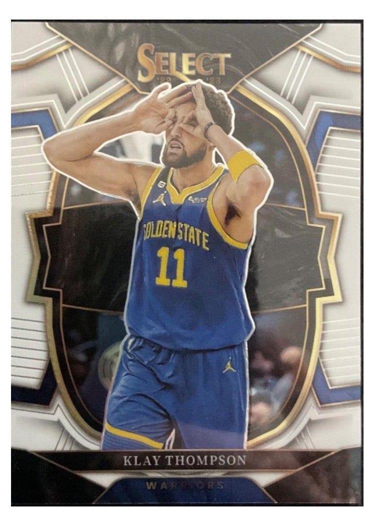 2022-23 Panini Select Base Set Klay Thompson #19 card