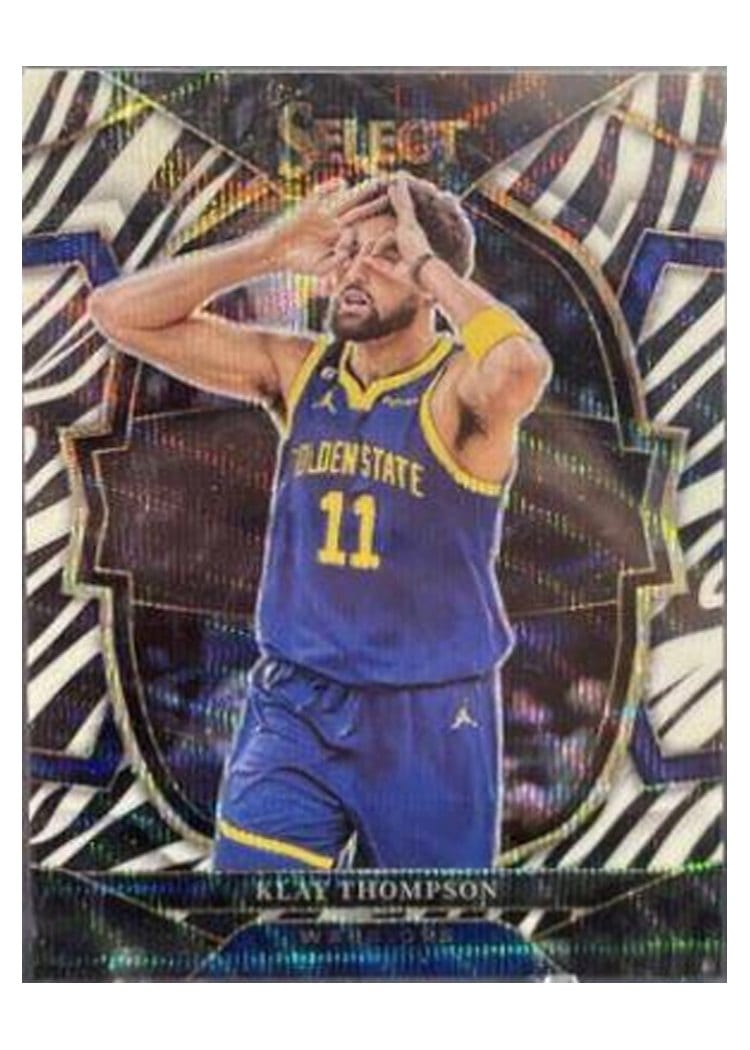 2022-23 Panini Select Base Set Klay Thompson #19 card