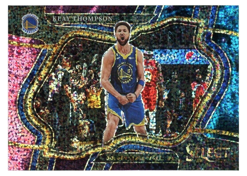 2022-23 Panini Select Base Set Klay Thompson #219 card