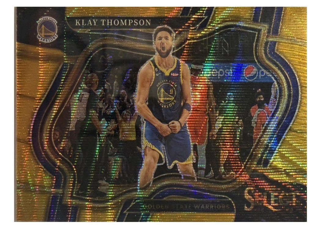 2022-23 Panini Select Base Set Klay Thompson #219 card