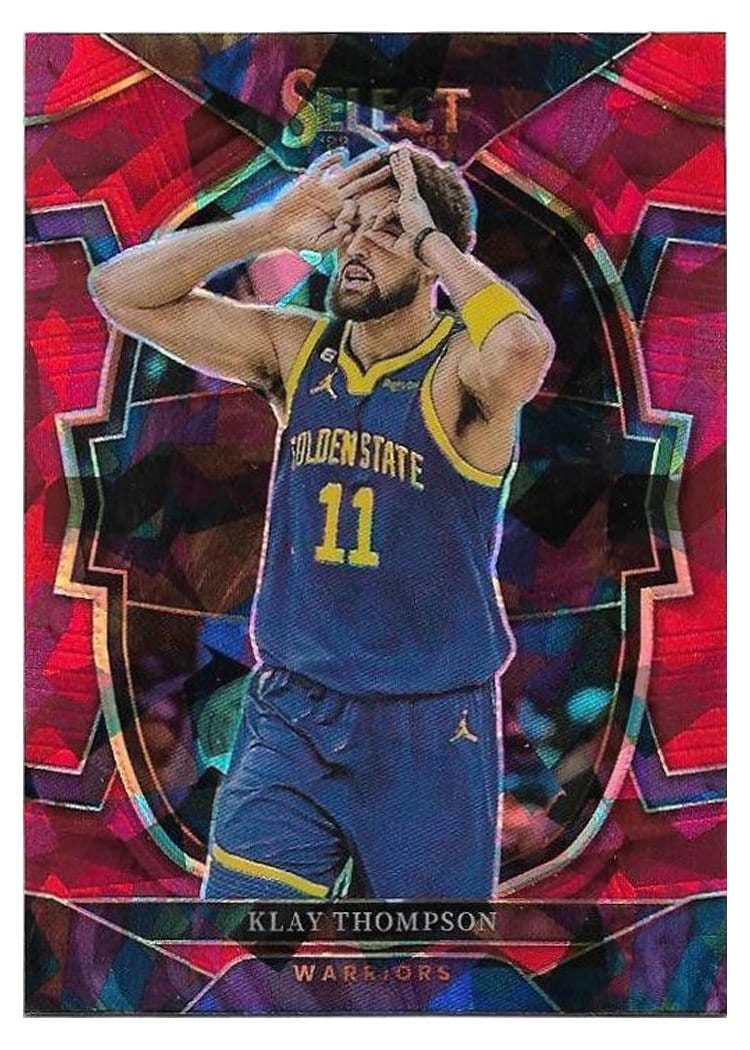 2022-23 Panini Select Base Set Klay Thompson #219 card