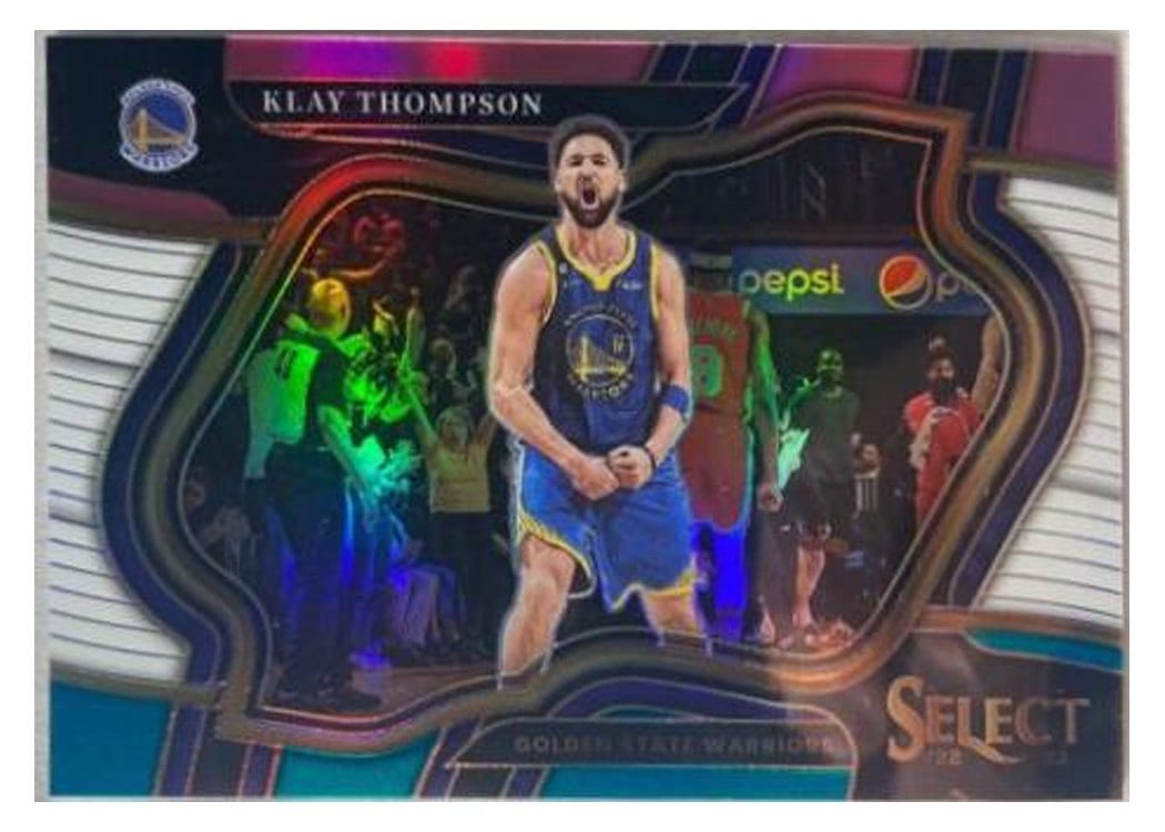 2022-23 Panini Select Base Set Klay Thompson #219 card