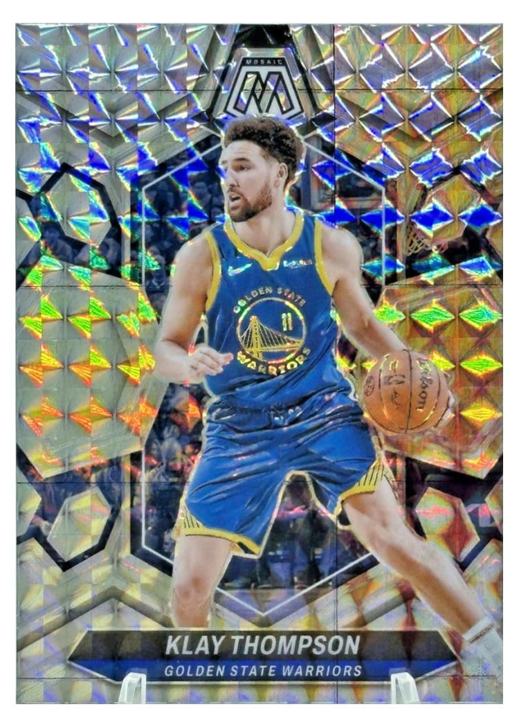2023-24 Panini Mosaic Base Set Klay Thompson #45 card