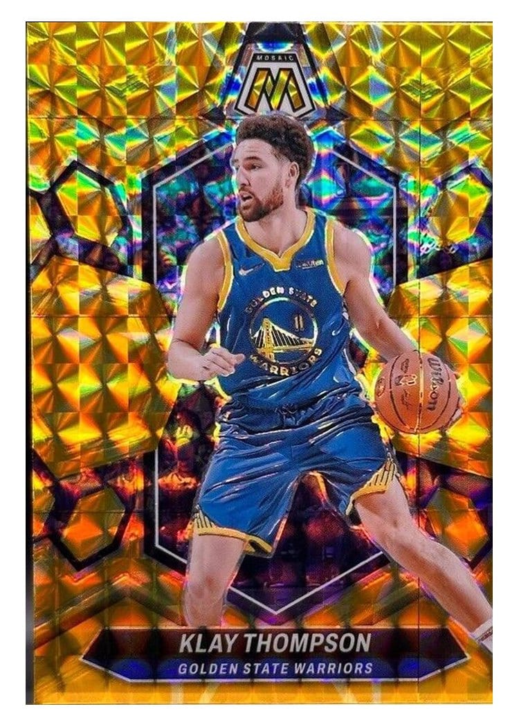 2023-24 Panini Mosaic Base Set Klay Thompson #45 card